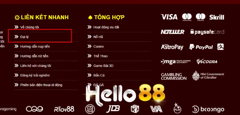 Đại lý Hello88 là công việc tuyệt vời